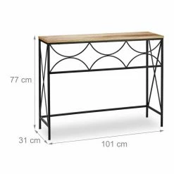 relaxdays Konsolentisch »Konsolentisch Mangoholz« -Deutschland Möbel Verkäufe 2024 f5b89560 517a 5fec 8096 deb78ff61cb8