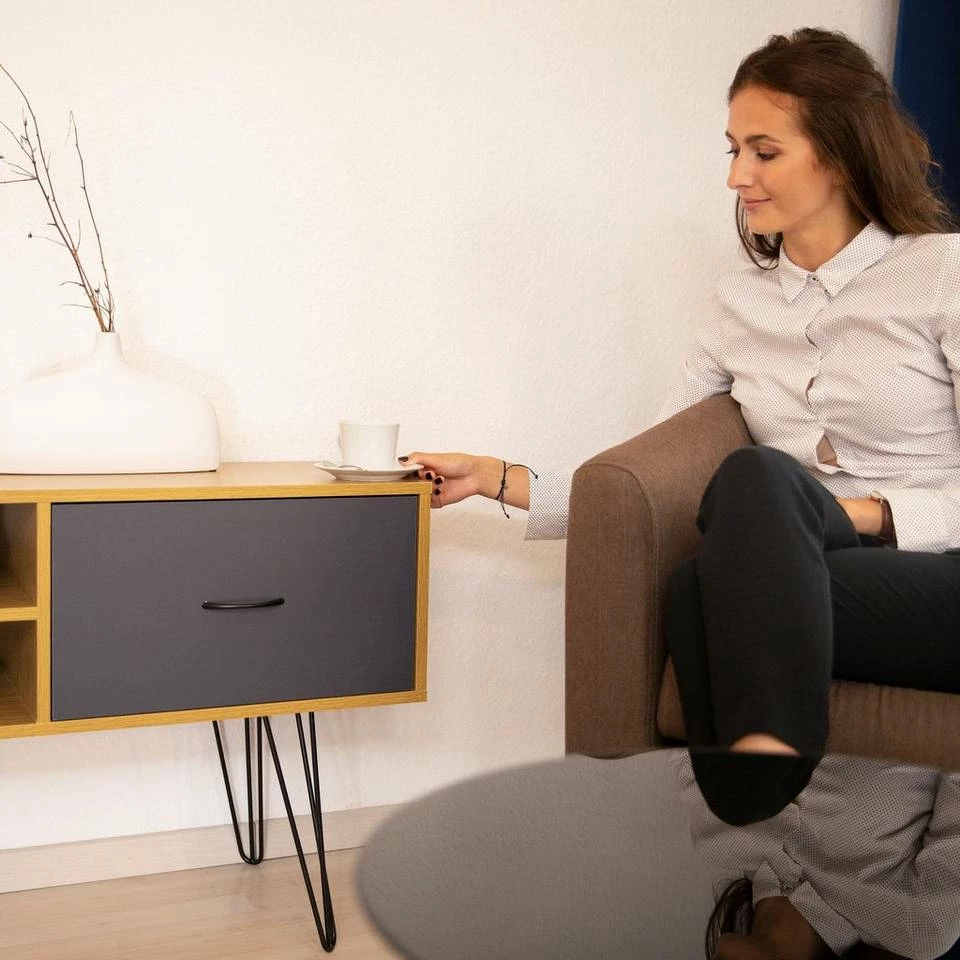 relaxdays Sideboard »Sideboard Retro Design« 3 relaxdays Sideboard »Sideboard Retro Design« – Bild 3