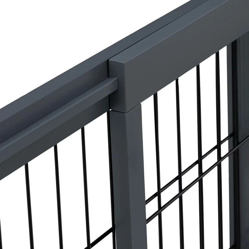 relaxdays Türschutzgitter »Ausziehbares Absperrgitter in Grau«, auch als Treppenschutzgitter verwendbar 7 relaxdays Türschutzgitter »Ausziehbares Absperrgitter in Grau«, auch als Treppenschutzgitter verwendbar – Bild 7