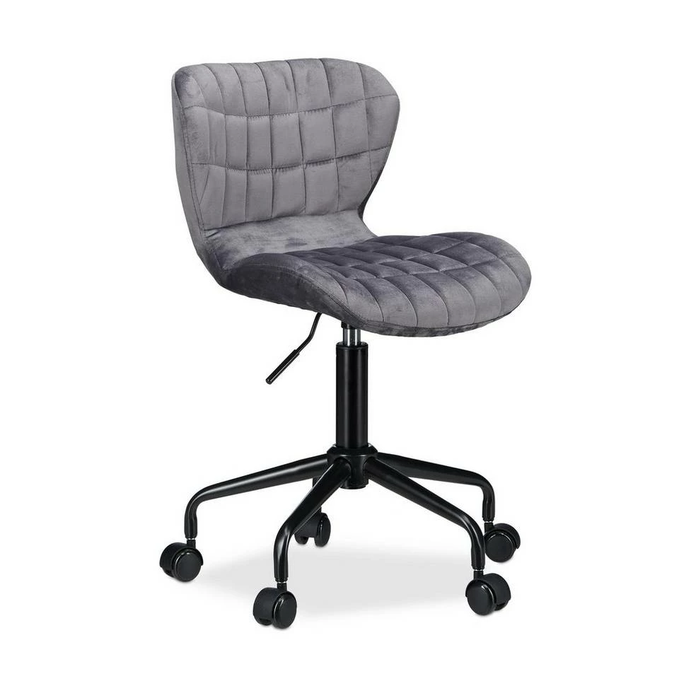 relaxdays Drehstuhl »Bürostuhl Drehstuhl verschiedene Farben«, Weiß Weiß Schwarz, Grau Schwarz, Schwarz 11 relaxdays Drehstuhl »Bürostuhl Drehstuhl verschiedene Farben«, Weiß Weiß Schwarz, Grau Schwarz, Schwarz – Bild 11