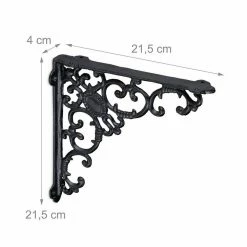 relaxdays Wandregalhalter »4 x Regalwinkel antik schwarz« 11 relaxdays Wandregalhalter »4 x Regalwinkel antik schwarz« -Deutschland Möbel Verkäufe 2024 f84c2206 c749 5acc 869e 5a789e7f2fe8