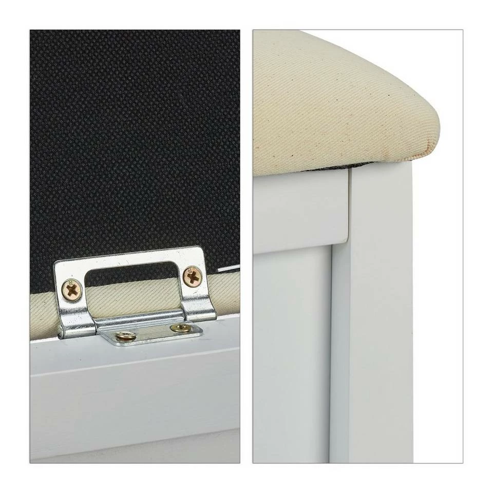 relaxdays Polsterbank »Gepolsterte Sitzbank mit Stauraum« 8 relaxdays Polsterbank »Gepolsterte Sitzbank mit Stauraum« – Bild 8