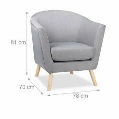 relaxdays Cocktailsessel »Cocktailsessel Retro Design grau« -Deutschland Möbel Verkäufe 2024 f8cb38f5 3868 5709 8f0b 4fe80823e9ab