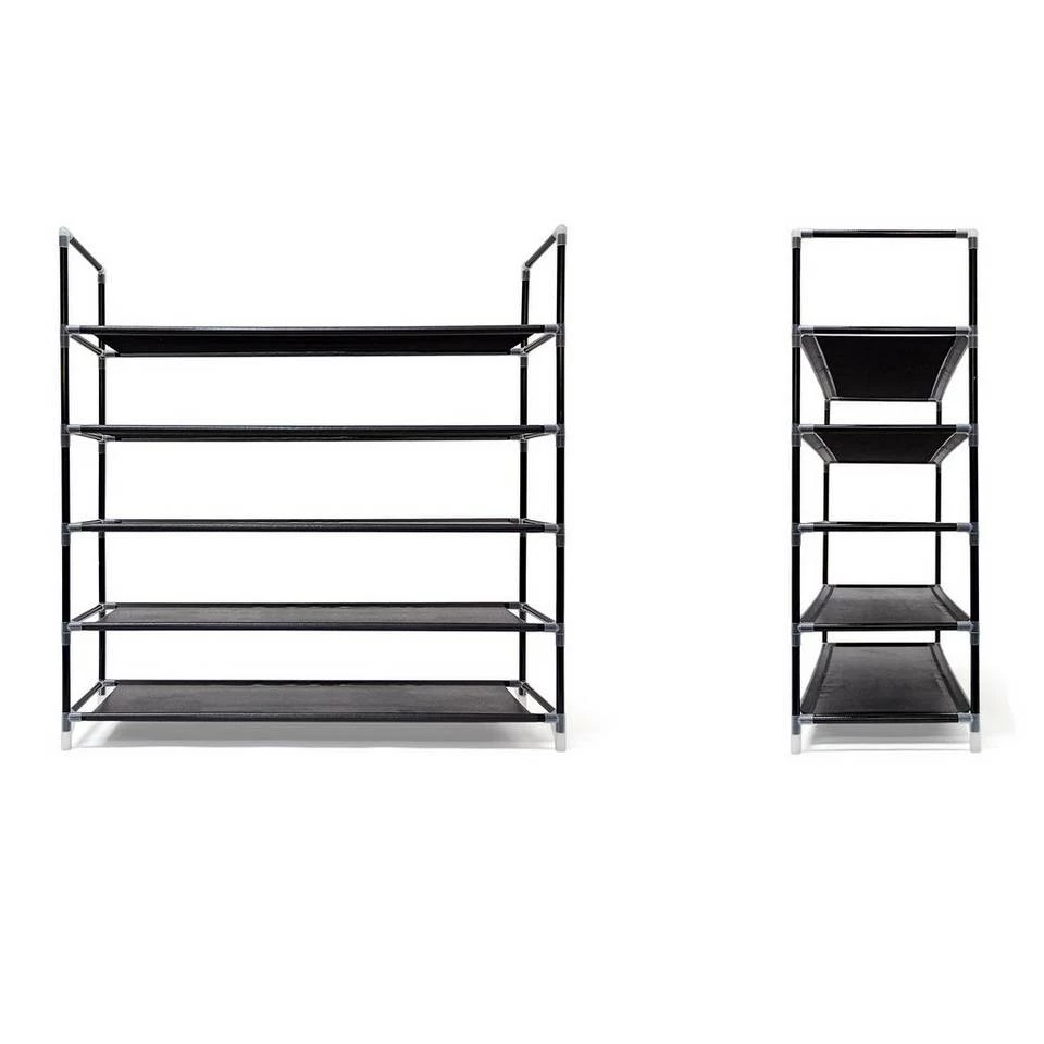 relaxdays Schuhregal »3 x Schuhregal 20 Paar Schuhe schwarz« 8 relaxdays Schuhregal »3 x Schuhregal 20 Paar Schuhe schwarz« – Bild 8