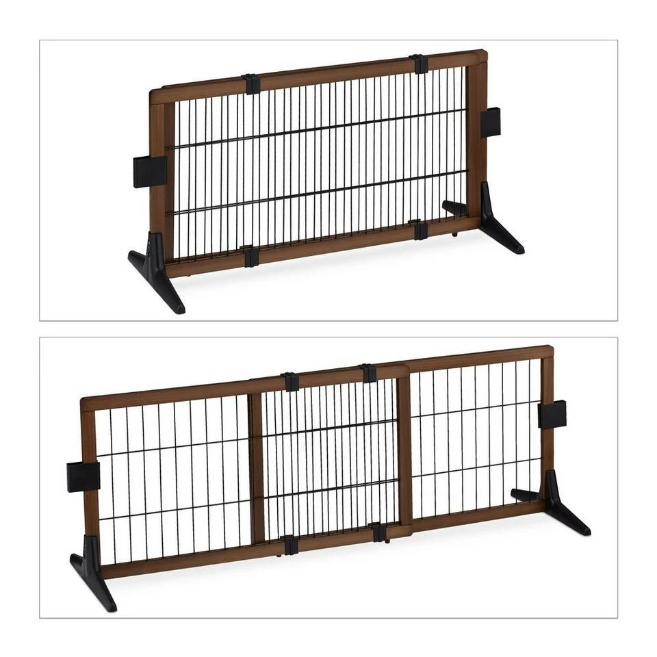 relaxdays Türschutzgitter »Ausziehbares Absperrgitter 51 cm hoch«, Ausziehbar 10 relaxdays Türschutzgitter »Ausziehbares Absperrgitter 51 cm hoch«, Ausziehbar – Bild 10