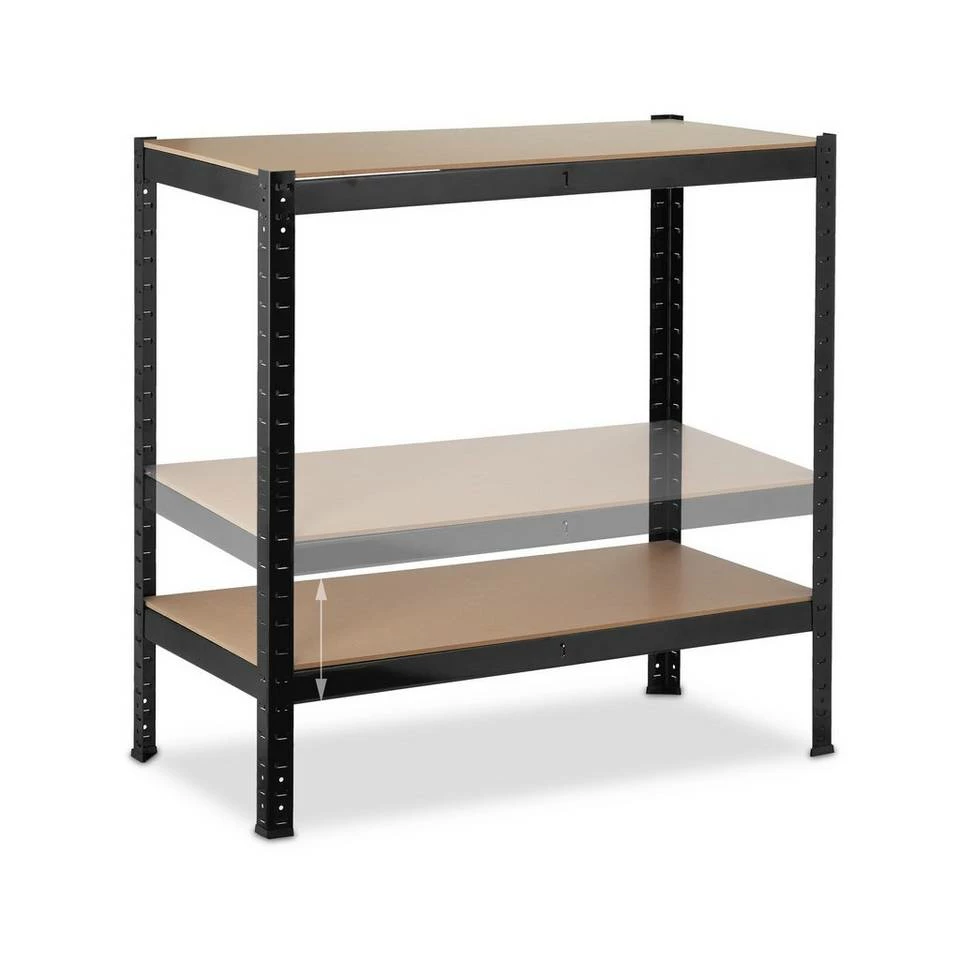 relaxdays Schwerlastregal »Schwerlastregal 1060 kg schwarz« 7 relaxdays Schwerlastregal »Schwerlastregal 1060 kg schwarz« – Bild 7