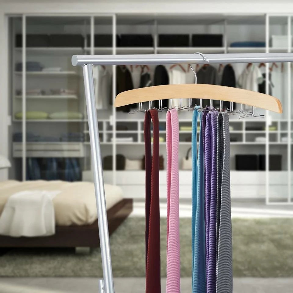 relaxdays Krawattenhalter »2 x Krawattenhalter Holz« 3 relaxdays Krawattenhalter »2 x Krawattenhalter Holz« – Bild 3