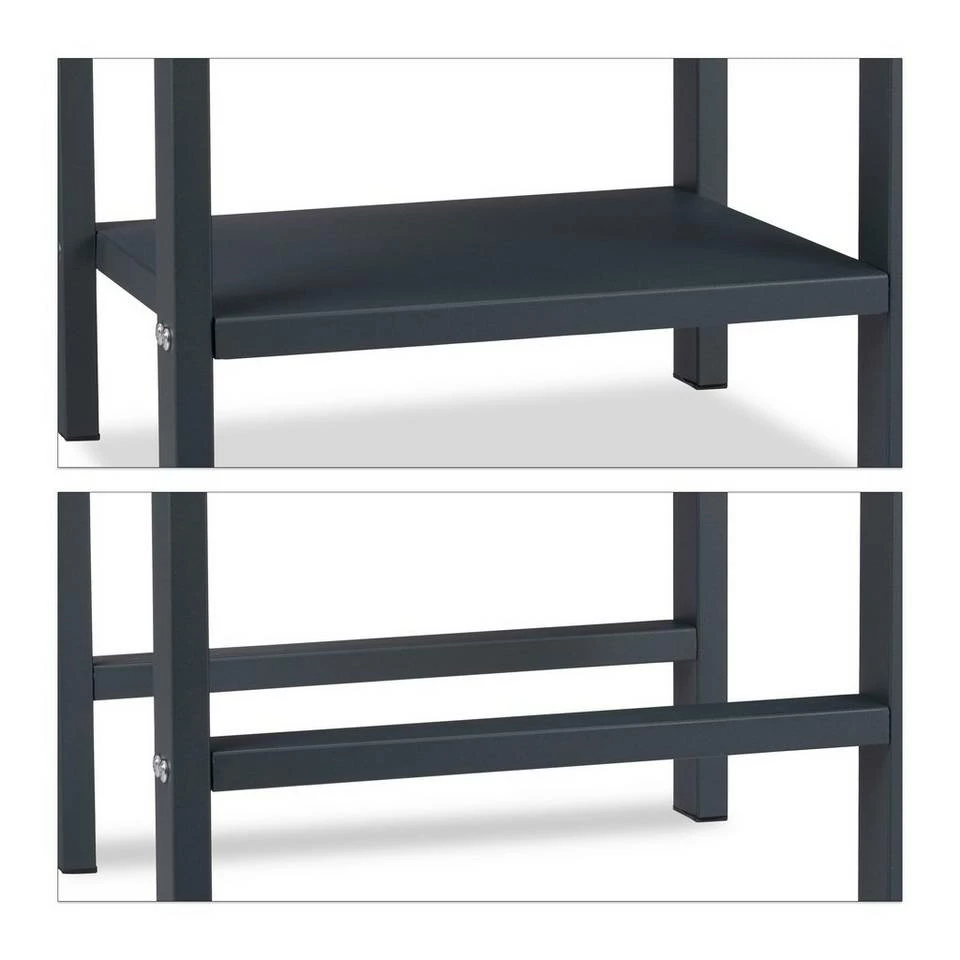 relaxdays Kaminholzregal »Kaminholzregal mit 2 Ablagen«, BxTxH:30x40x100 cm, 100 x 40 x 30 cm 7 relaxdays Kaminholzregal »Kaminholzregal mit 2 Ablagen«, BxTxH:30x40x100 cm, 100 x 40 x 30 cm – Bild 7