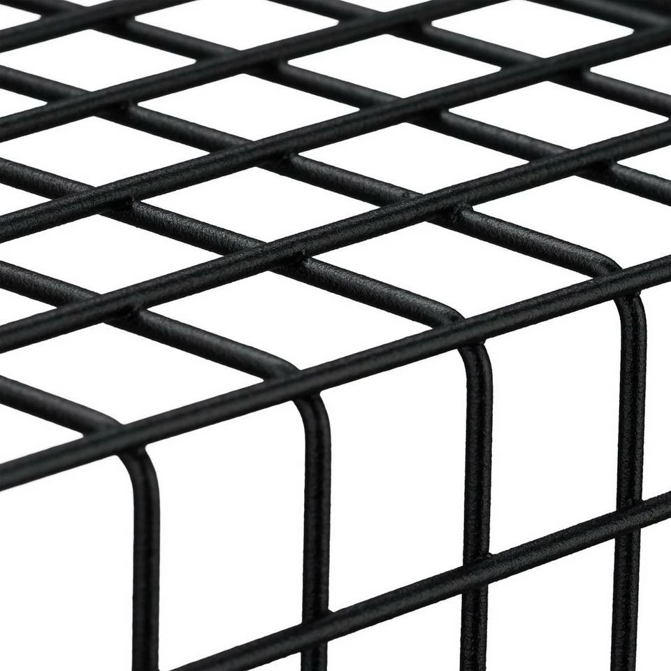 relaxdays Wandregal »Gitter Wandregal im 3er Set«, Schwarz Weiß 7 relaxdays Wandregal »Gitter Wandregal im 3er Set«, Schwarz Weiß – Bild 7