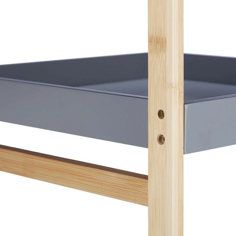 relaxdays Badregal »Bambus Badregal mit 4 Ablageflächen« 6 relaxdays Badregal »Bambus Badregal mit 4 Ablageflächen« – Bild 6