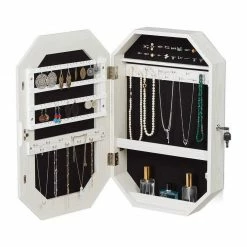 relaxdays Schmuckschrank »Hängender Schmuckschrank mit Spiegel«