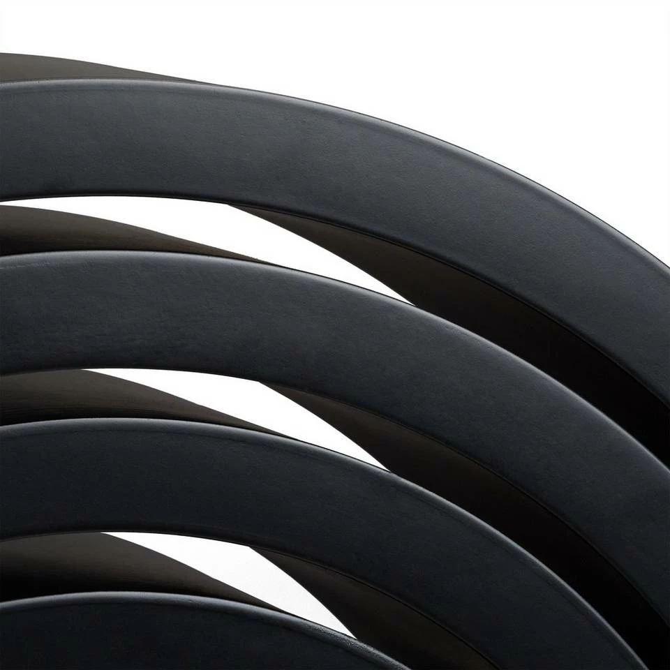 relaxdays Wandregal »Wandregal rund im 4er Set«, Schwarz Weiß, Rot 4 relaxdays Wandregal »Wandregal rund im 4er Set«, Schwarz Weiß, Rot – Bild 4