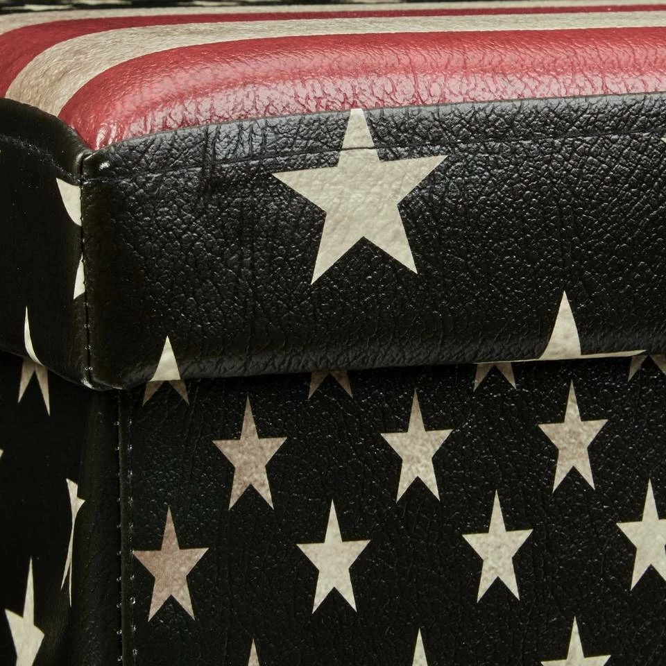 relaxdays Sitzhocker »Sitzhocker mit Stauraum Trendmotiv«, USA Dunkelrot Blau Schwarz, Rot Weiß Rot, Gelb Schwarz Hellbraun, Weiß Braun Blau 7 relaxdays Sitzhocker »Sitzhocker mit Stauraum Trendmotiv«, USA Dunkelrot Blau Schwarz, Rot Weiß Rot, Gelb Schwarz Hellbraun, Weiß Braun Blau – Bild 7