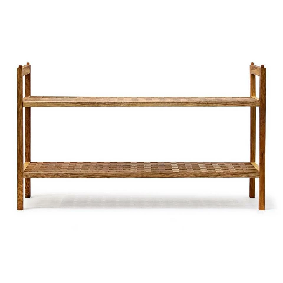 relaxdays Schuhregal »Schuhregal Walnuss stapelbar« 5 relaxdays Schuhregal »Schuhregal Walnuss stapelbar« – Bild 5