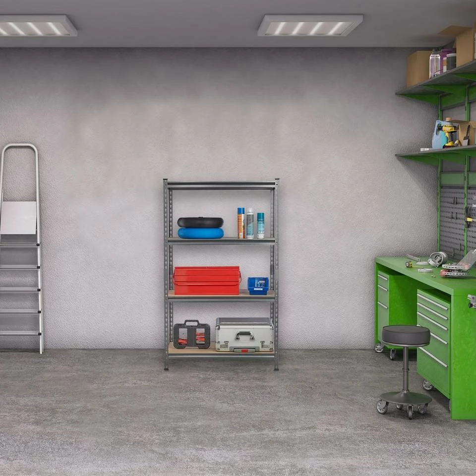 relaxdays Schwerlastregal »Schwerlastregal 4 Ebenen 1440 kg« 2 relaxdays Schwerlastregal »Schwerlastregal 4 Ebenen 1440 kg« – Bild 2