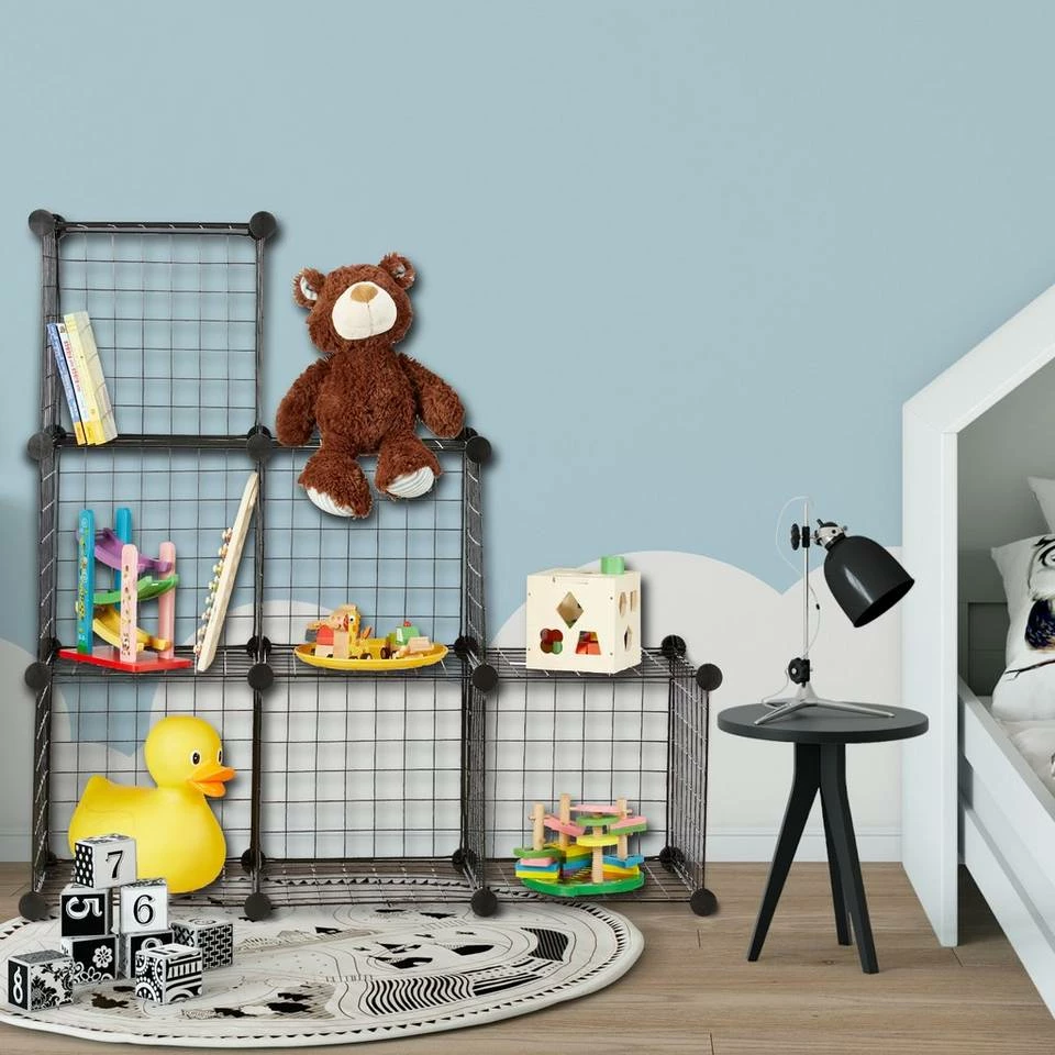 relaxdays Steckregal »160x Verbindungsstück Steckregal schwarz« 2 relaxdays Steckregal »160x Verbindungsstück Steckregal schwarz« – Bild 2